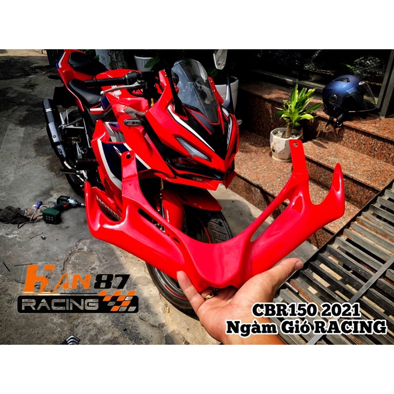 CBR150R 2021 Ngàm Gió Độ Racing - Bản To - Chuẩn Đẹp