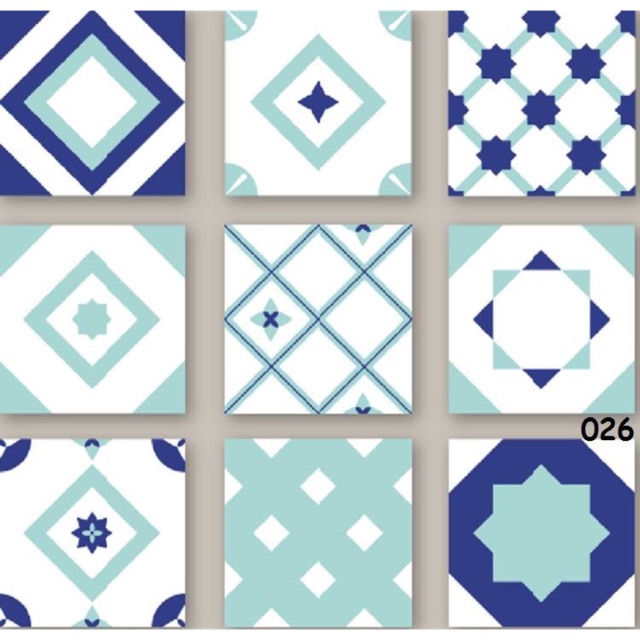 Decal Gạch Bông