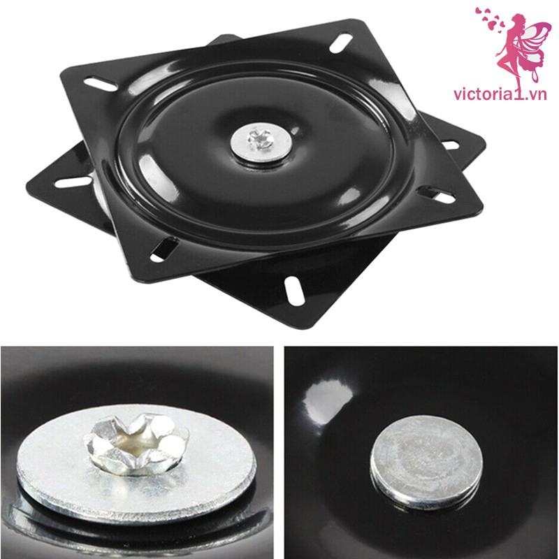 5/6/7/8 Inch Heavy Duty Steel 360 Degrees Rotating Seat Swivel Base Mount Plate for Bar Stool Chair