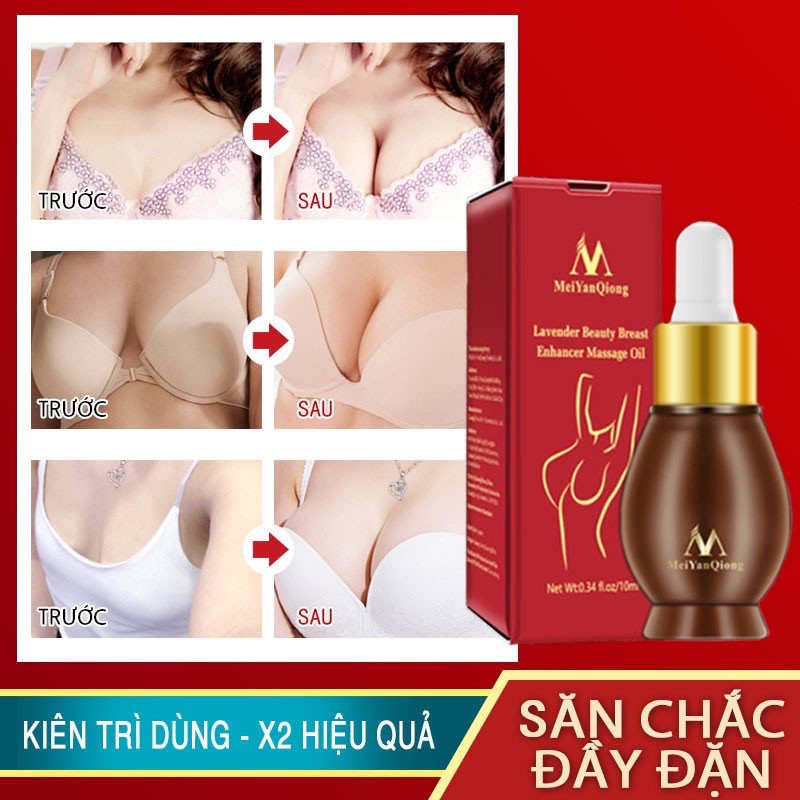 [Che tên] Tinh dầu nở ngực MeiYanQiong chính hãng, tăng kích thước làm săn chắc và căng ngực