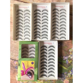 Hộp lông mi giả chất lượng cao hộp 10 đôi ANDREA FASHION hộp xanh