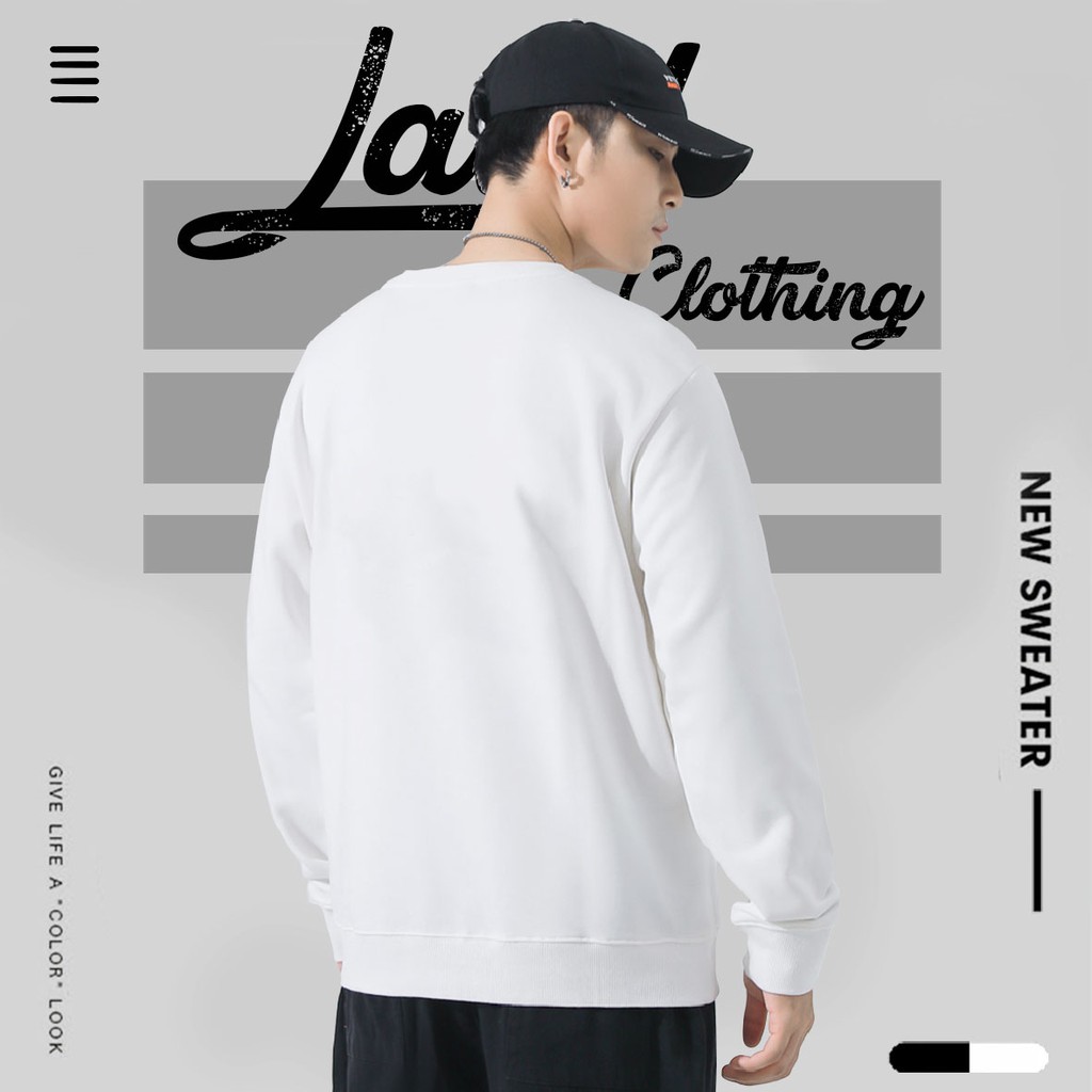 Áo SWEATER form xuông chất nỉ bông 2 lớp cực đẹp, phối đồ bao dễ. | BigBuy360 - bigbuy360.vn