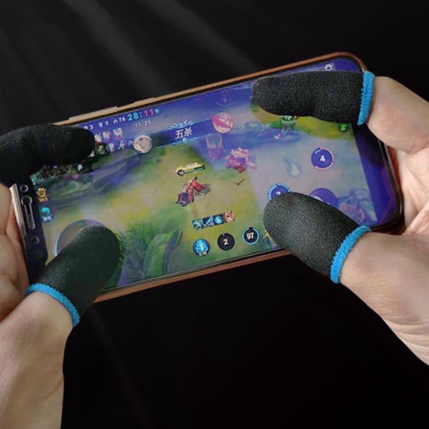 Găng tay chơi game Mobile, Bao tay Chống mồ hôi tay, Tăng độ nhạy cảm ứng