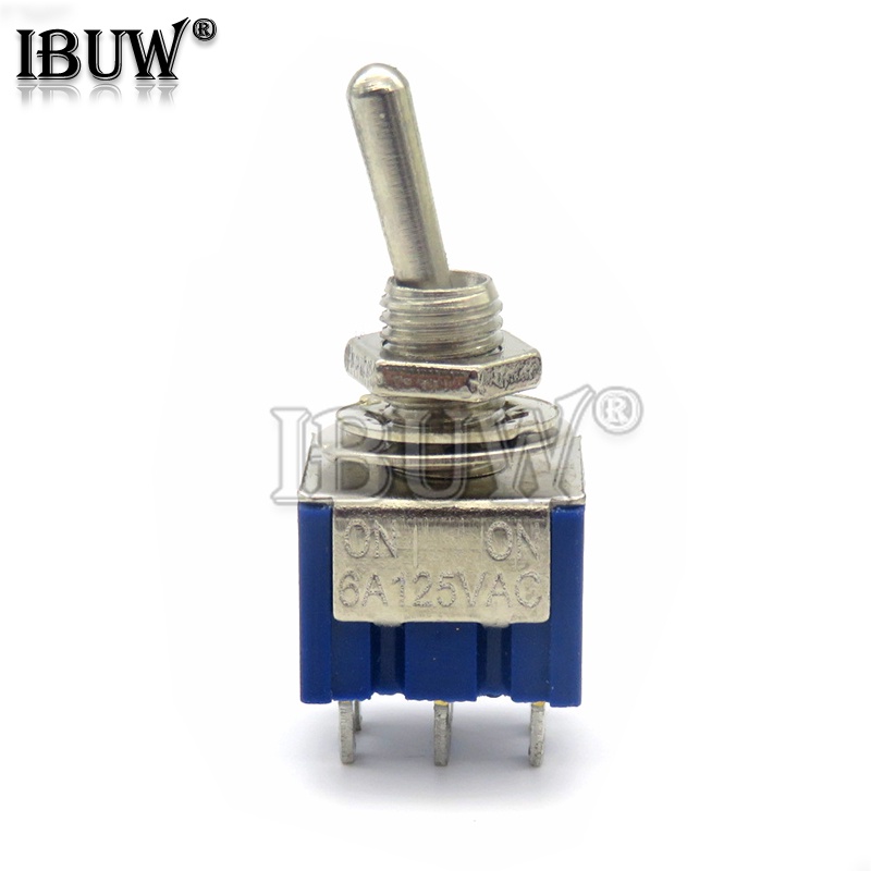 Set 5 Công Tắc Gạt Tắt/Mở MTS-102 MTS-103 MTS-202 MTS-203 6A 125V Mini 3PIN 6PIN