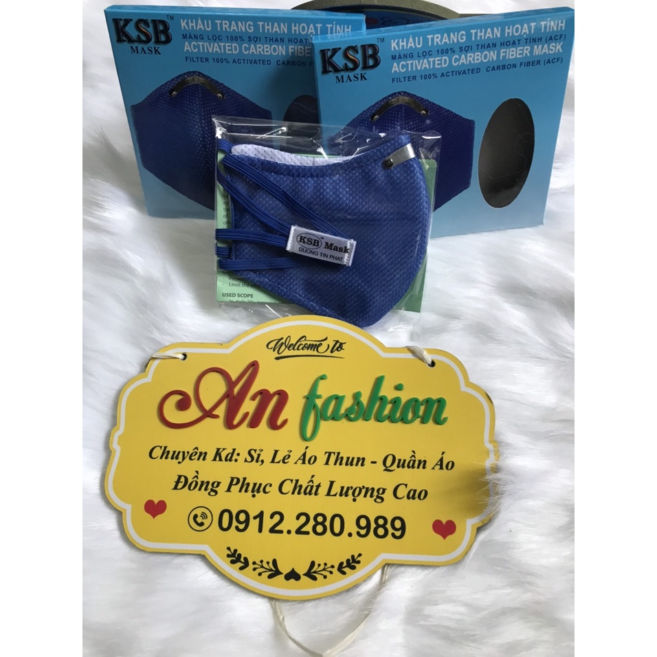 Khẩu Trang Than Hoạt Tính Cao Cấp 4 Lớp Siêu Kháng Khuẩn _ Hình Chụp Thật