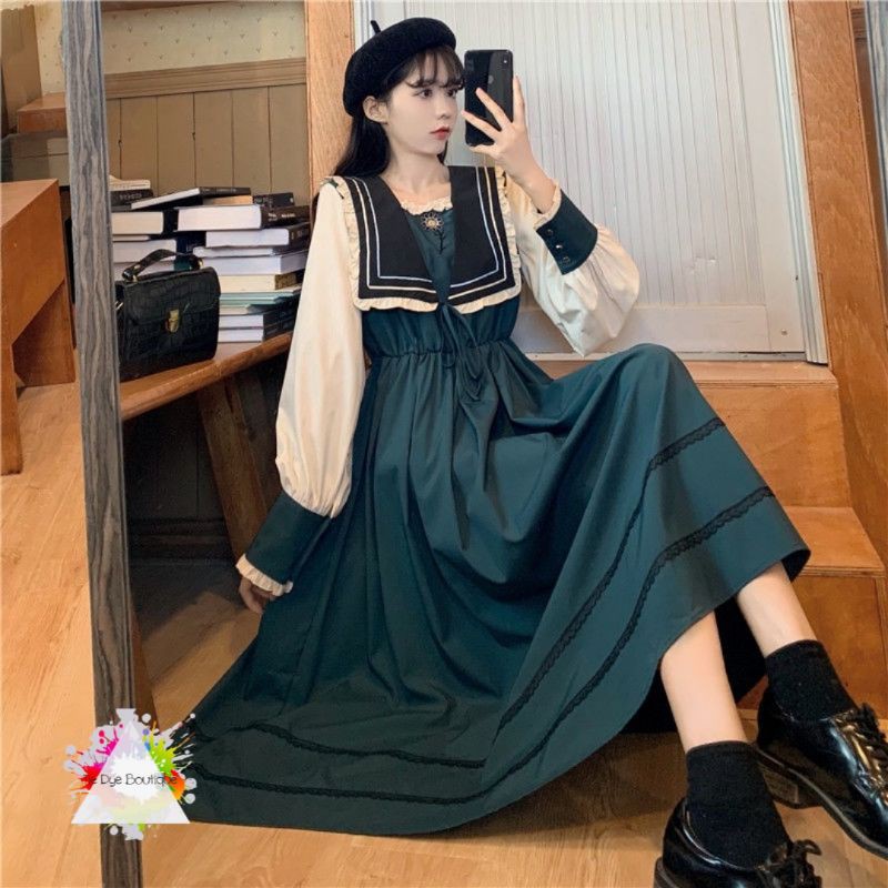 ĐẦM LOLITA CỔ THỦY THỦ - ĐẦM TIỂU THƯ TRANG NHÃ 🌼