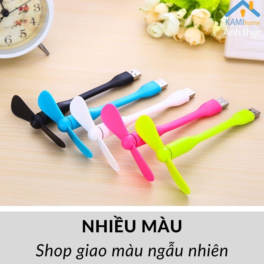 Quạt cổng USB Pin dự phòng Cổng máy tính Ô tô cầm tay mini 8.5*14cm mã 17027