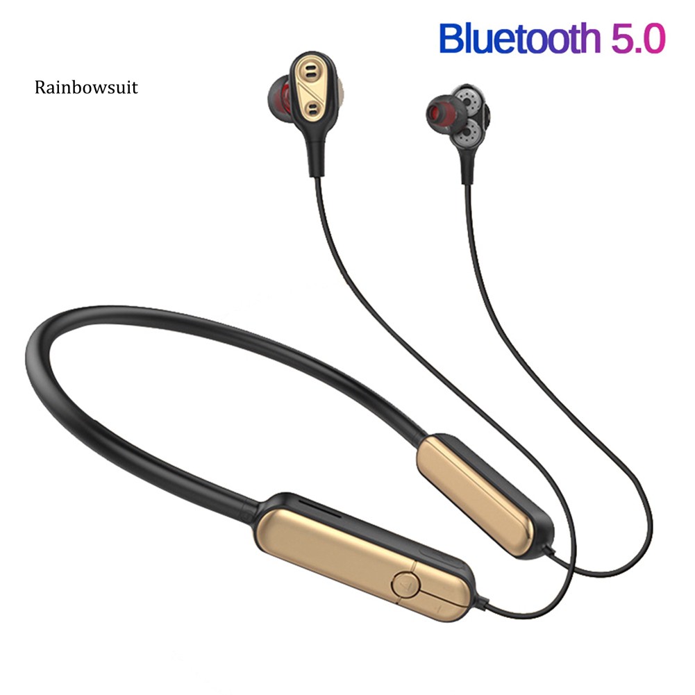 Tai Nghe Thể Thao Không Dây Bluetooth 5.0 4 Có Móc Và Phụ Kiện