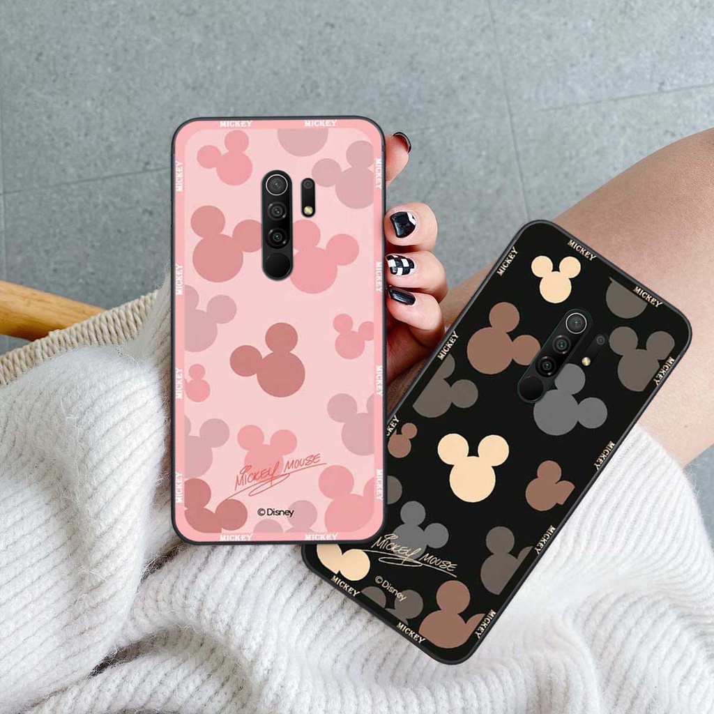Ốp lưng điện thoại Xiaomi Redmi 9 hình mic key min nie mouse thời trang, vỏ ốp rẻ đẹp