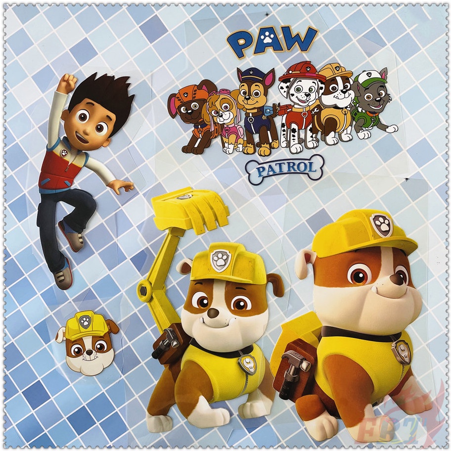 ✪ Miếng Dán Vinyl Họa Tiết Paw Patrol Series 01 Chuyên Dùng ✪ 1 Miếng Dán Trang Trí Công Tắc Nhiệt