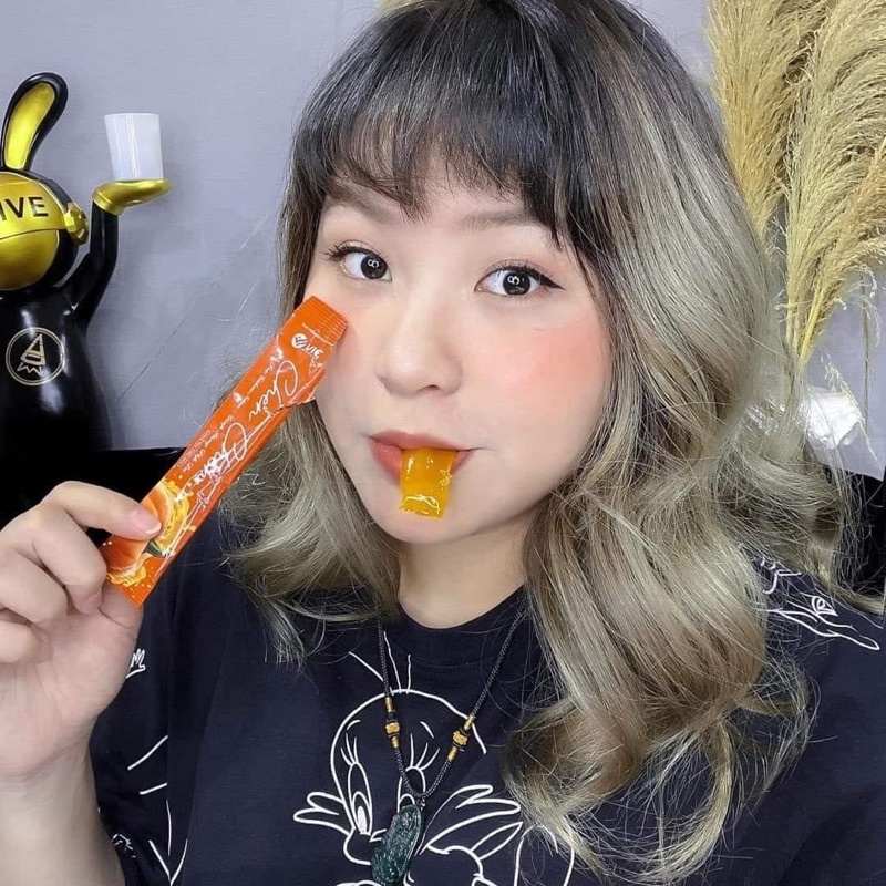 THẠCH BÍ ĐỎ CHEN CHEN (thạch nở ngực) tặng thước dây