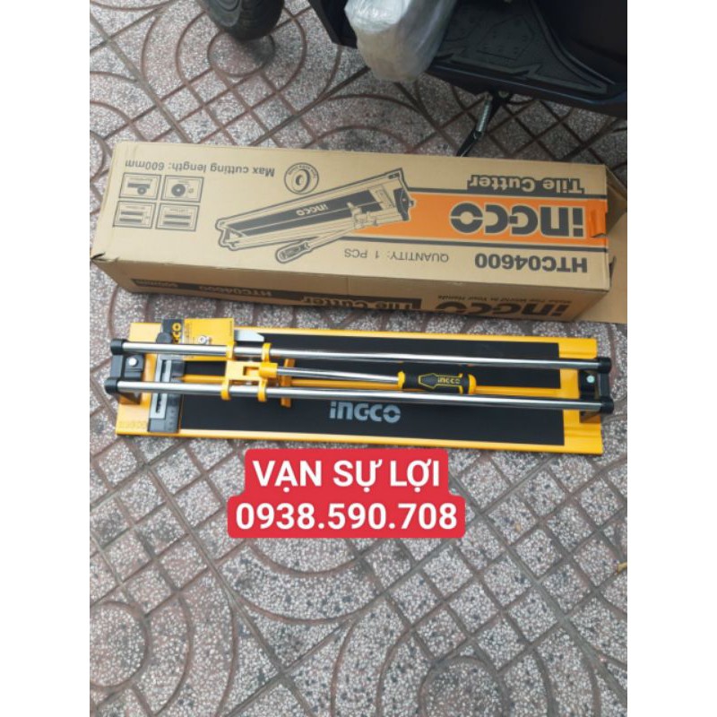 BÀN CẮT GẠCH MEN ĐẨY TAY CHÍNH HÃNG INGCO 600MM MÃ: HTC04600