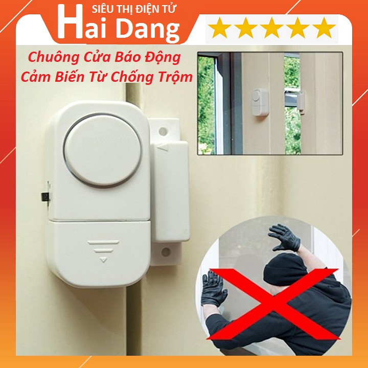 Chuông Cửa, Chuông Báo Động Cảm Biến Từ Chống Trộm Bảo Vệ Nhà Cửa