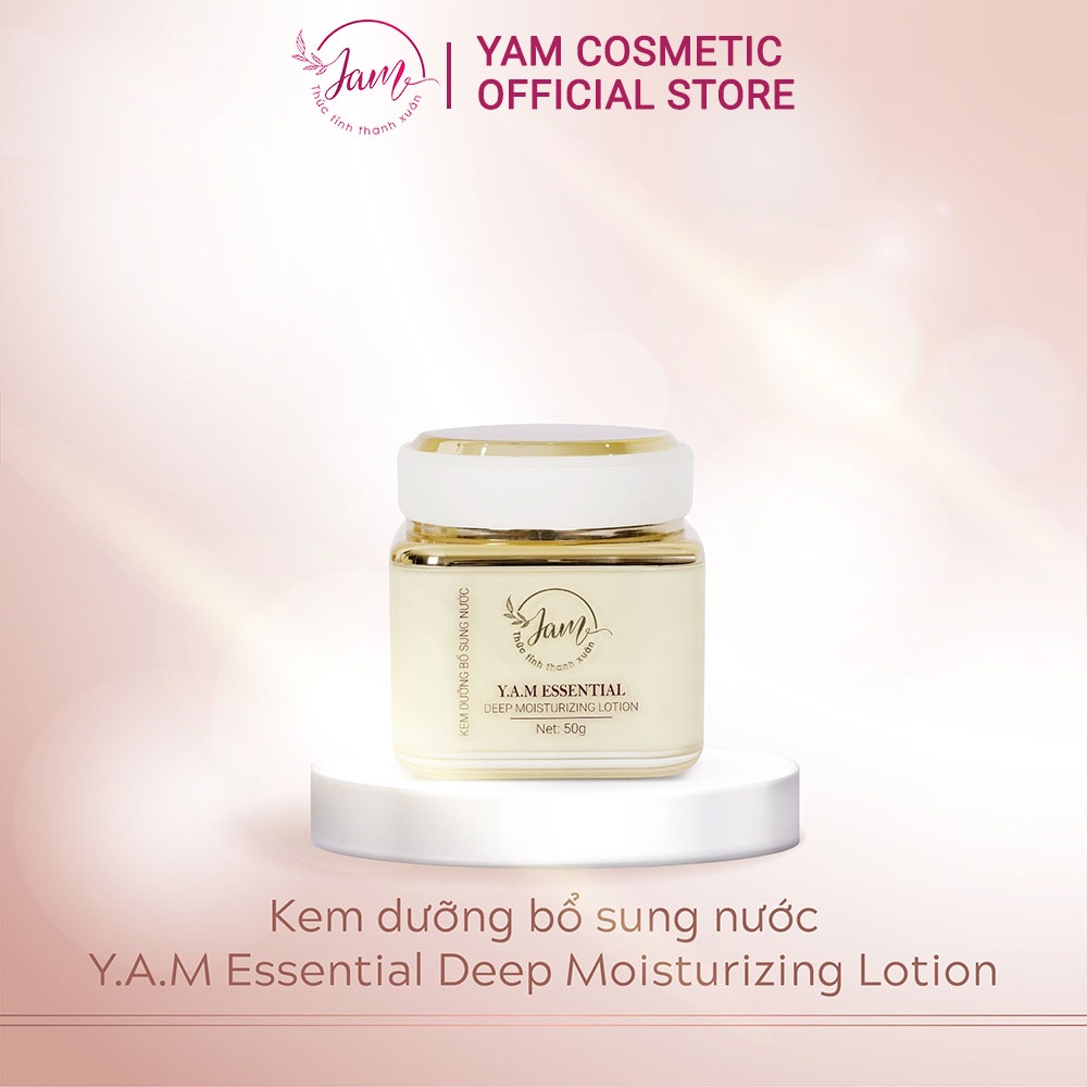 Kem Dưỡng Ẩm Bổ Sung Nước Yam Cosmetic Cấp Ẩm Dành Cho Da Khô 50g