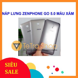 Nắp lưng zenphone go 5.0 màu xám