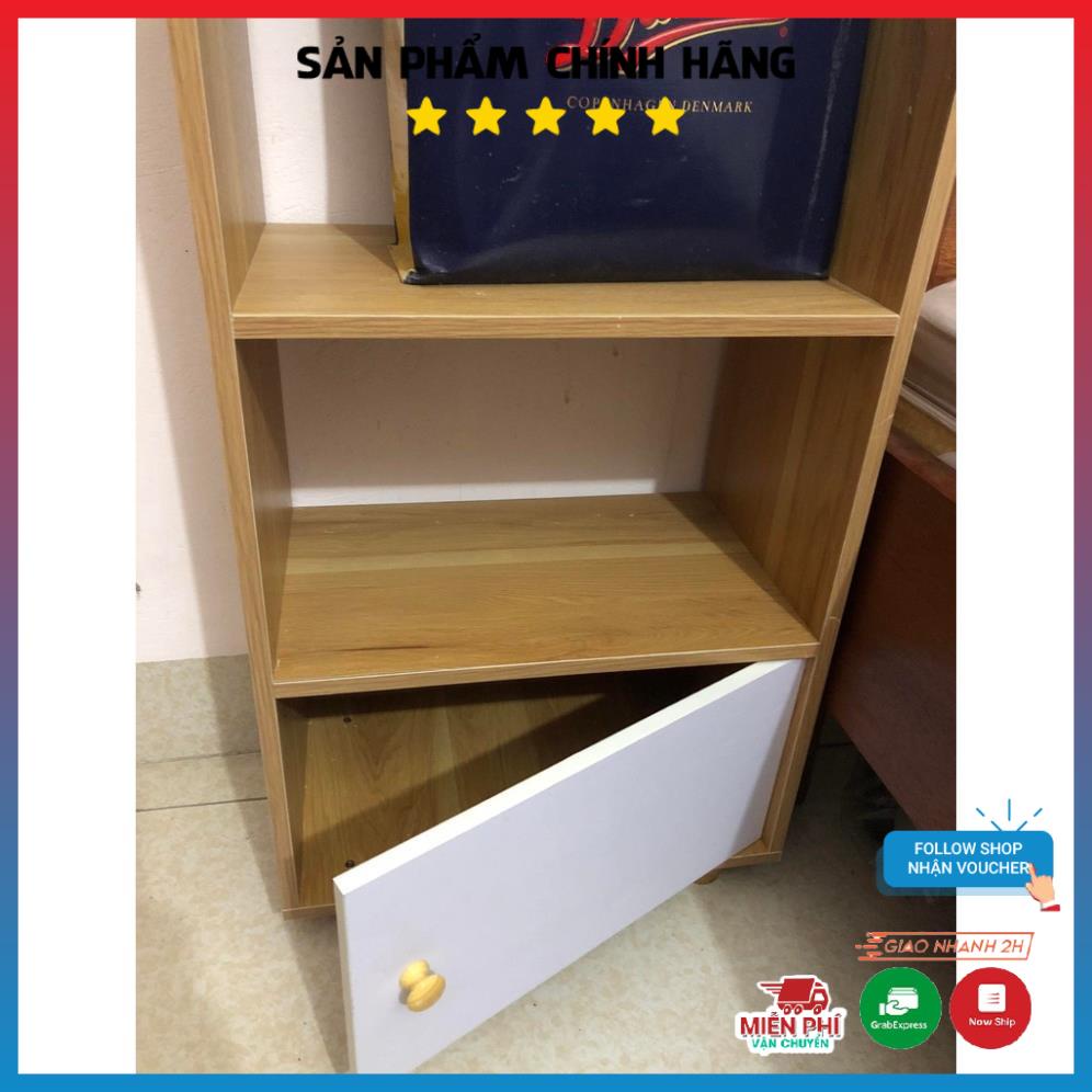 Kệ bắc âu 3 tầng, chắc chắn phù hợp cho mọi căn phòng, chất gỗ MDF dễ dàng lắp ráp