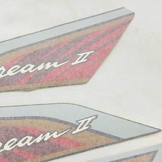 [HUYỀN THOẠI MỘT THỜI] TEM DÁN XE DREAM II 3 LỚP CAO CẤP (TEM DREAM LỬA)