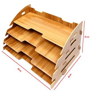 KỆ GỖ ĐỰNG GIẤY TỜ KING-STAR KS-25