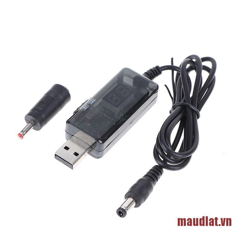 Dây Cáp Chuyển Đổi Nguồn Dc 5v Sang 9v 12v Usb + Giắc 3.5mm