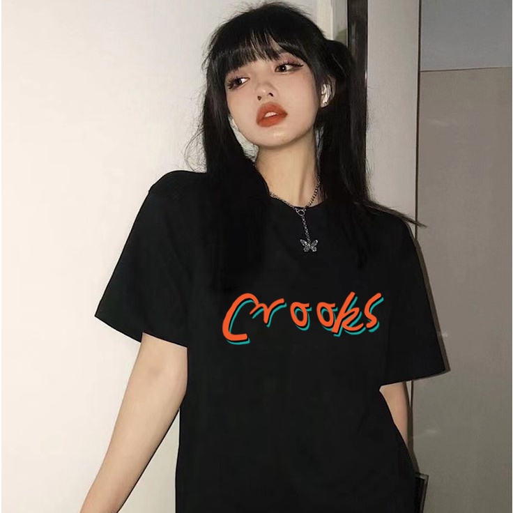 Áo phông đẹp HelloHouse nam nữ form rộng - chất vải Cotton thoáng mát mềm mịn - Crooks Ap024