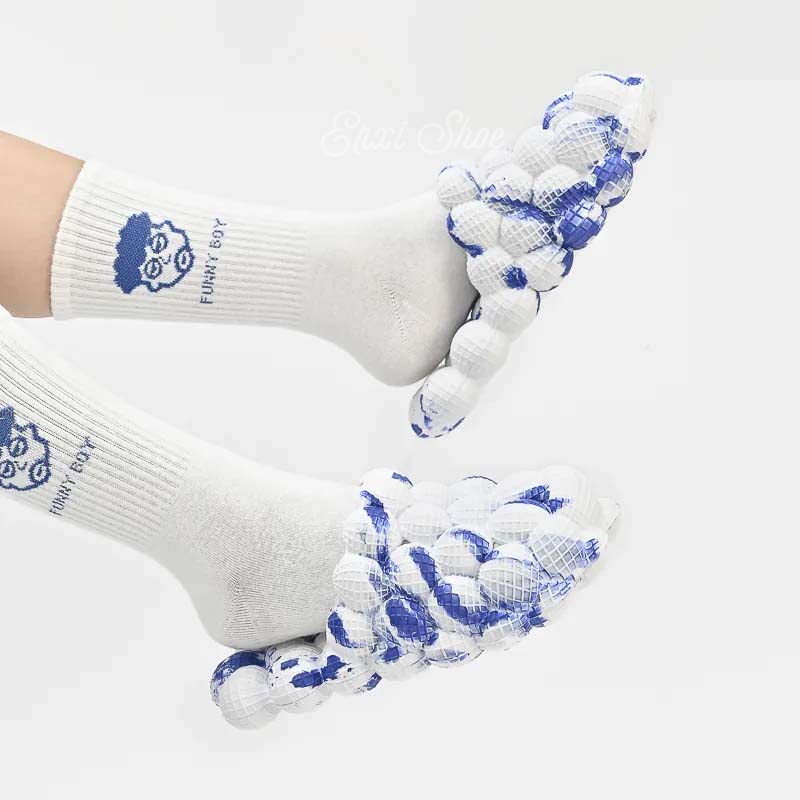 Dép Bít Mũi Đế Dày Thời Trang Năng Động Cho Nam Nữ