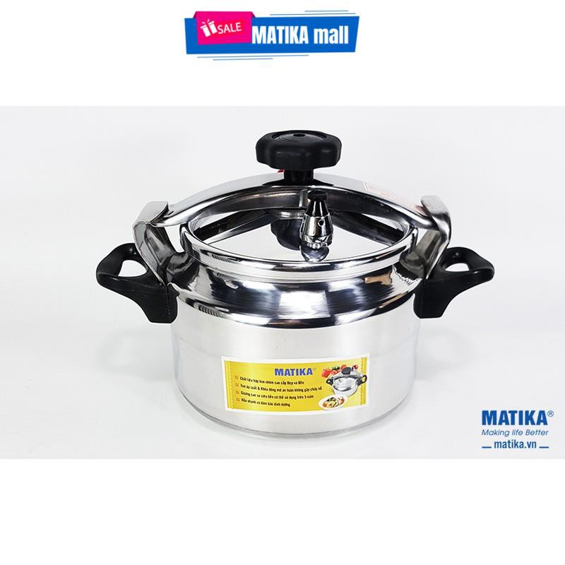 Nồi áp suất gas,nồi áp suất inox Matika hầm siêu nhanh nhiều size,bảo hành 12 tháng