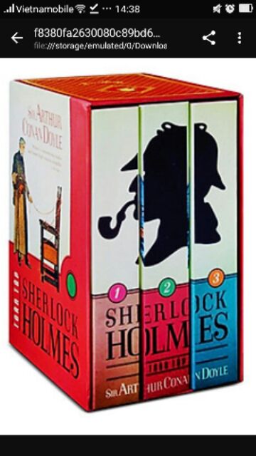 Sách - Sherlock Holmes trọn bộ 3 tập tái bản