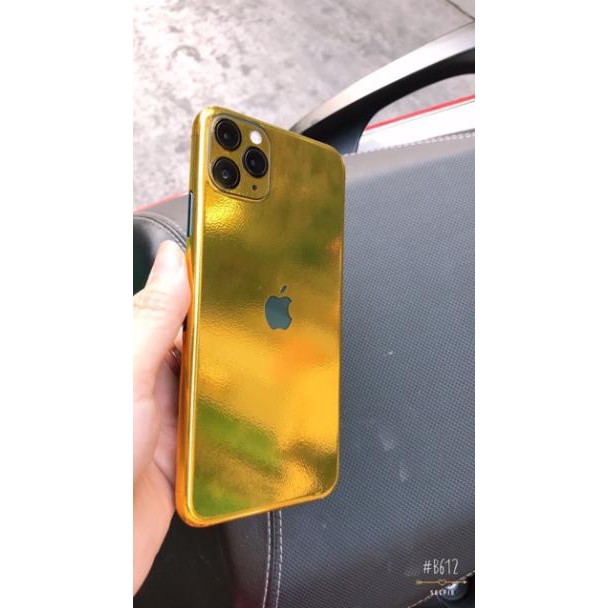 Skin dán iphone vàng siêu đẹp