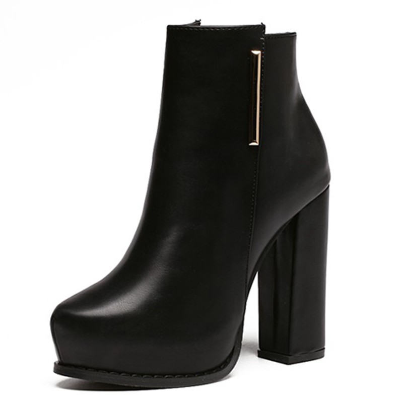 Giày bốt nữ đế dày phong cách thời trang Anh Quốc 2020 | BigBuy360 - bigbuy360.vn