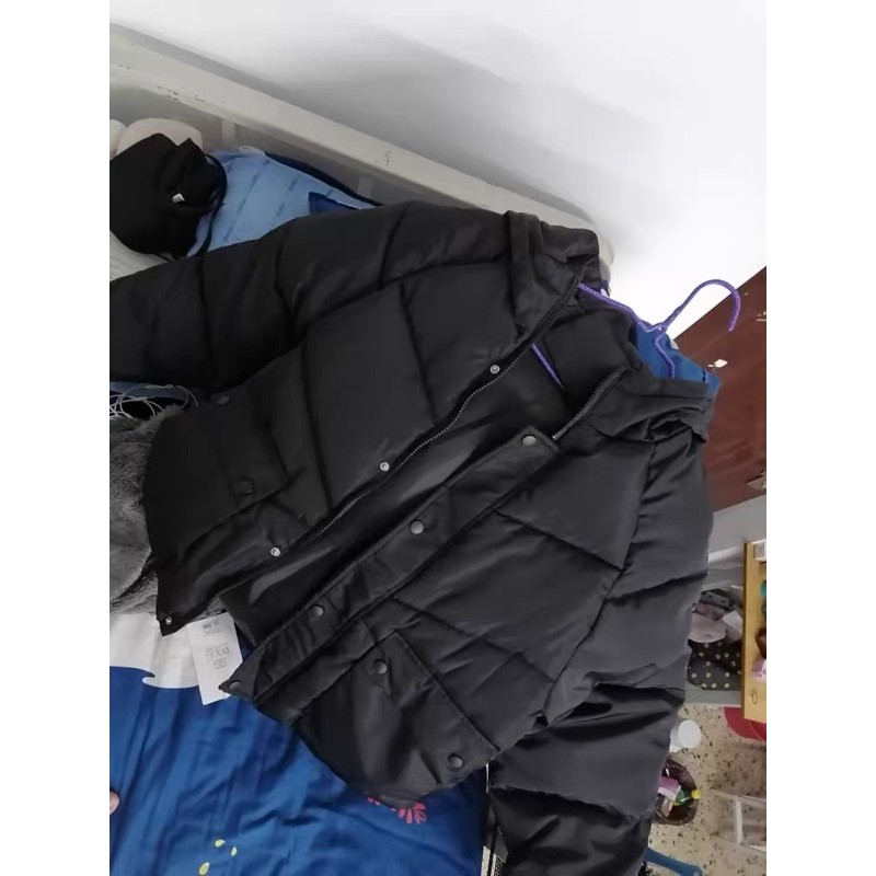 Áo phao dáng ngắn Hàn Quốc