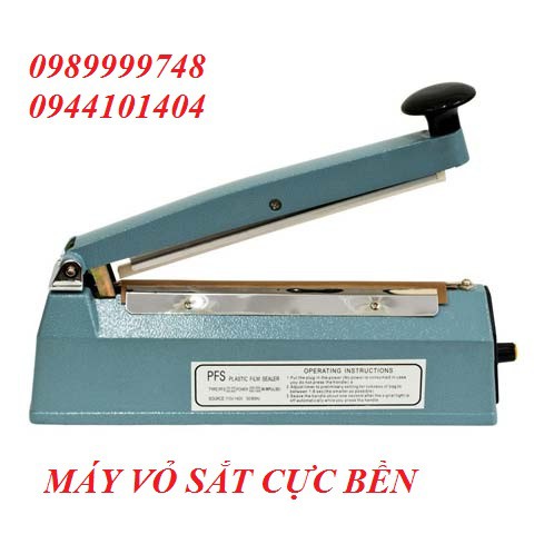 MÁY ÉP MIỆNG TÚI NILON PFS200 VỎ SẮT SIÊU BỀN PFS200 SẮT