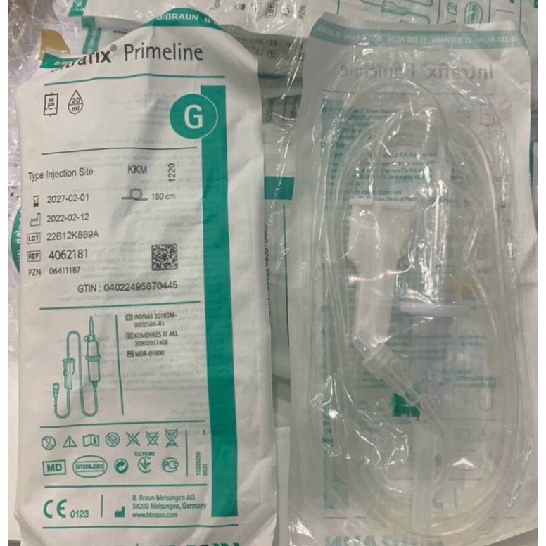 Bịch 10 sợi Dây truyền dịch tĩnh mạch Intrafix Primeline B.Braun BBraun Đức