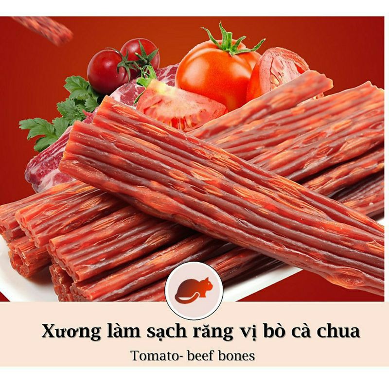 Xương gặm 7DENTAL bổ sung canxi và thơm miệng