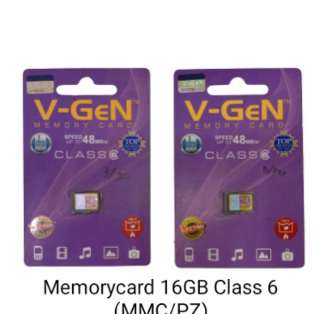 Thẻ Nhớ Sd 16gb Class 6 V-Gen | BigBuy360 - bigbuy360.vn