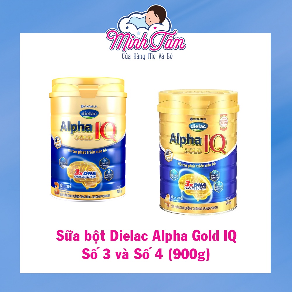 Sữa bột Dielac Alpha Gold IQ Step 3-4 (Date mới)