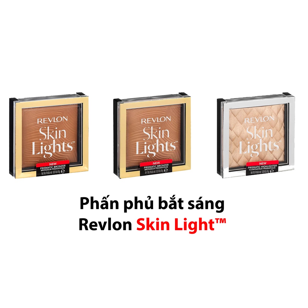Phấn phủ bắt sáng Revlon Skin Light 9g