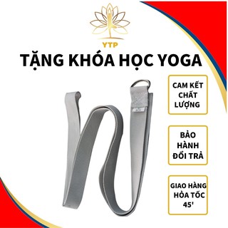 Dây Tập Yoga Cotton 3m L1DAY3M Mềm Mại, Không Đau Tay, Hỗ Trợ Xoạc Dọc, Xoạc Ngang