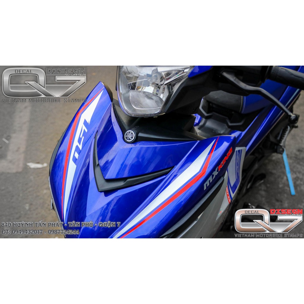 Tem Rời EXCITER 150 MX BẠC XANH GP