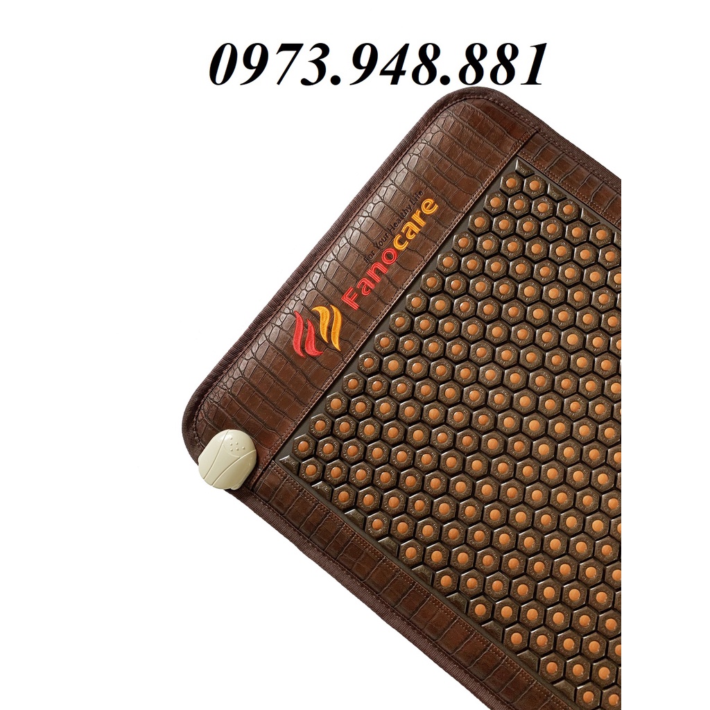 Thảm/Nệm đá nhiệt nóng tourmaline mắt rồng Fano 60*150cm