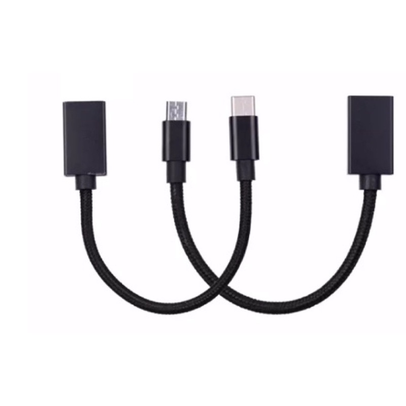 Cáp OTG cho điện thoại cổng Micro USB hoặc Type C loại tốt của VINSA