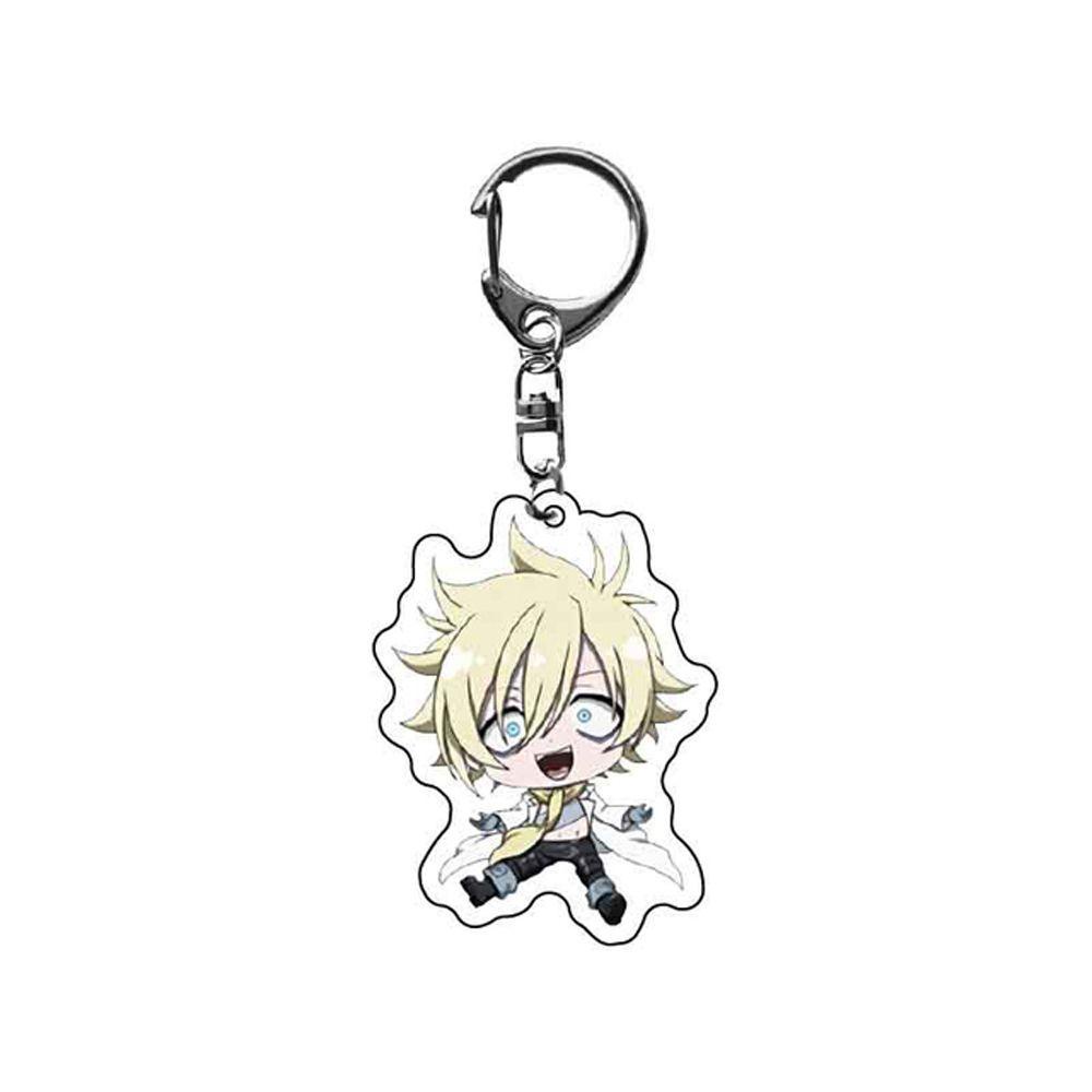 Móc Khóa Acrylic Hai Mặt Họa Tiết Hoạt Hình Anime