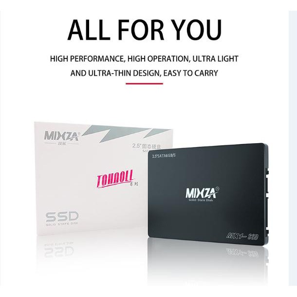 [FreeShip] Ổ CỨNG THỂ RẮN SSD 480GB MIXZA 2.5 SATA3 - CHÍNH HÃNG BẢO HÀNH 36 THÁNG | WebRaoVat - webraovat.net.vn