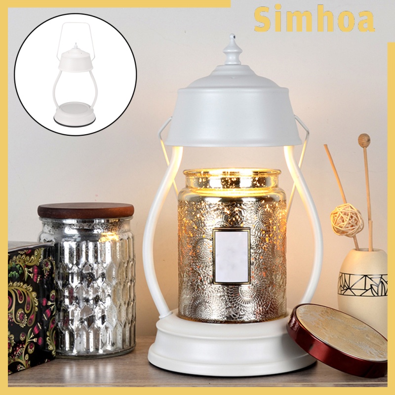 [SIMHOA] Wax Melt Candle Warmer Lamp Stepless Dimmable Table Light Home Office