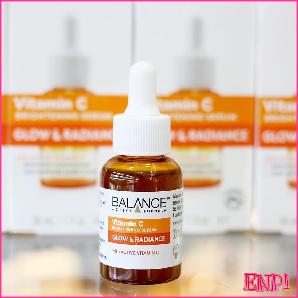 Balance Vitamin C Brightening Serum từ UK dưỡng sáng giảm thâm