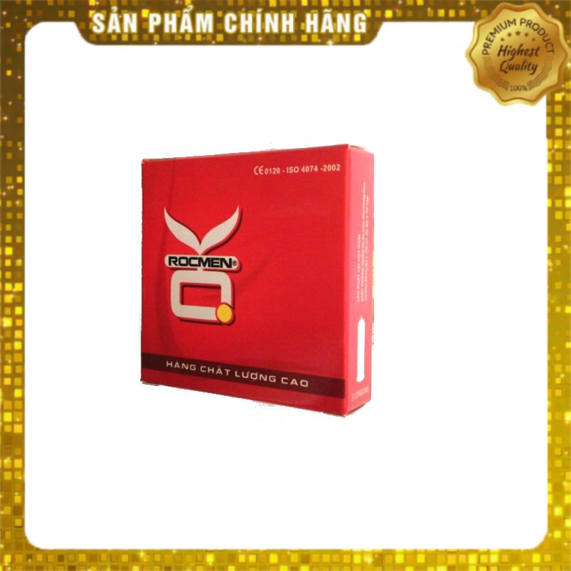 Bao cao su 3 chiếc chính hãng chất lượng cao Ok rocmen BCSOK002