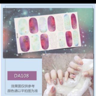Miếng Dán Móng Tay ẢNH THẬT (stick dán/ decal)
