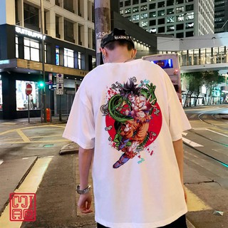 Áo thun tay lỡ UNISEX Nam Nữ - GOKU VER 3