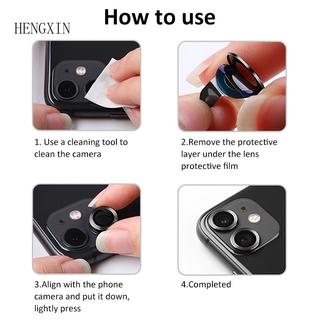 Tempered Glass Camera Protector For iPhone 11 12Mini Pro Max