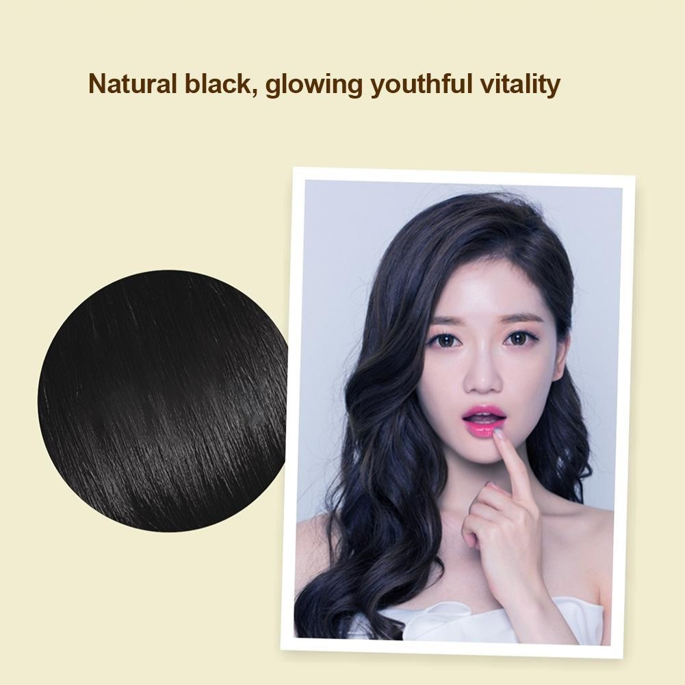 Thuốc Nhuộm Tóc Tại Nhà Màu Đen Tự Nhiên 2.0 Natural Black Hair Dye Cream