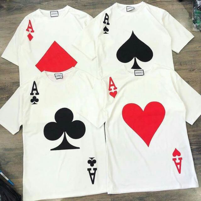 Áo thun Bigsize Unisex- lá bài thần thánh